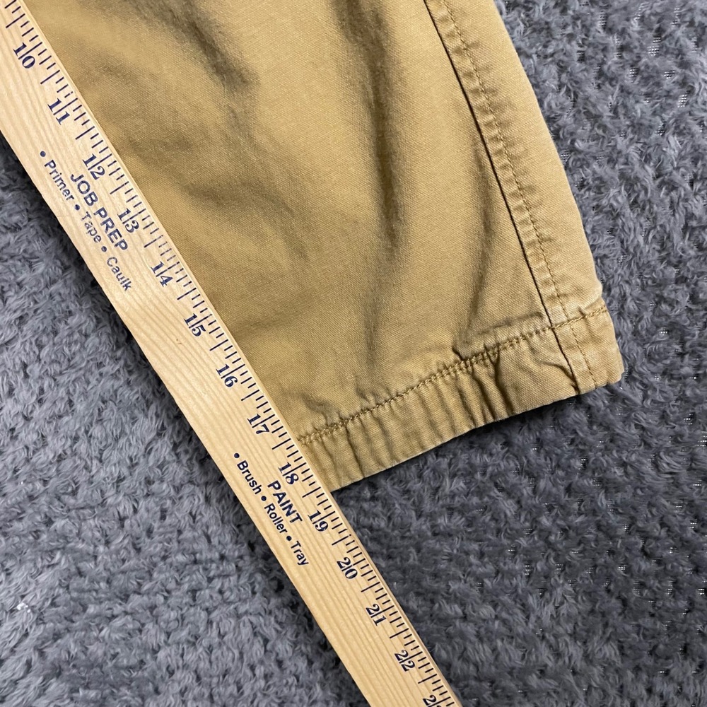 Gap Kids Boys Khaki Cargo Pants Size 6 Regular Lined Adjustable Waist Cotton - Picture 9 of 9
